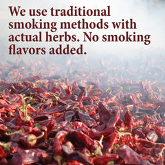 The Spice Way smoked paprika jar closeup reveals rich color for sauces.