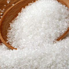 The Sugar Lab sugar crystals decorating cupcakes add texture and shine.