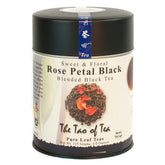 The Tao of Tea Rose Petal Black Tea loose leaf captures a fragrant, floral aroma in every brew
