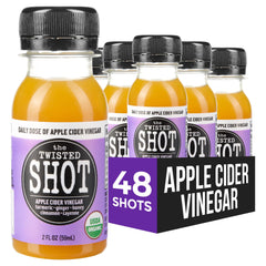 The Twisted Shot bottle front — ready-to-drink daily digestion support.