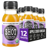 The Twisted Shrub Twisted Shot bottle front shows a ready-to-drink daily wellness boost.