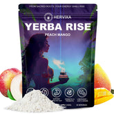 THEANECHO Yerba Mate Peach Mango energy tea powder tub for smooth energy