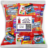 The LakeHouse bulk candy with Starburst and Skittles, perfect for sharing.
