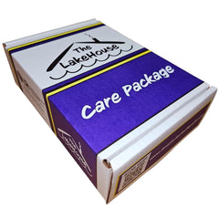 The LakeHouse candy variety bags arranged for easy snacking during a binge session.