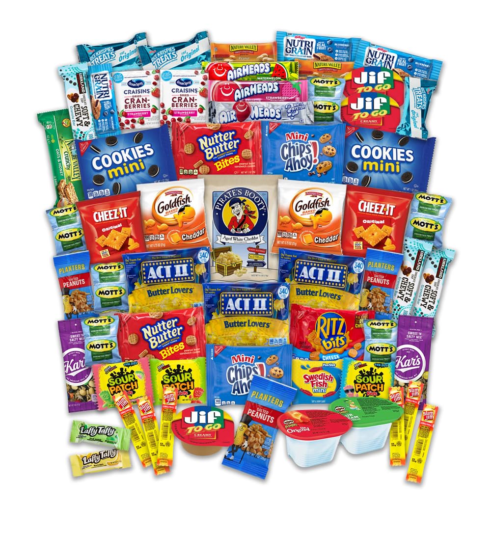 The LakeHouse snacks variety pack front view for gifting and gatherings