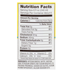 Thick-It Clear Advantage label close-up on 46 oz bottle