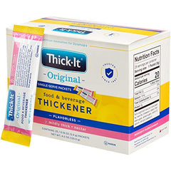 Thick-It Original being stirred into coffee for easier swallowing.