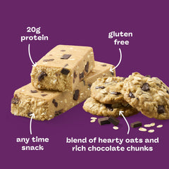 Think! nutrition panel reveals 20g protein and 10g fiber.