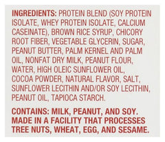 Think! Bar Minis Grlsct Chocolate Pb cross-section reveals creamy center