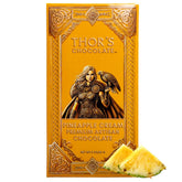 Thor's Chocolate Pineapple Cream bar 3 oz — silky, premium bean-to-bar quality.