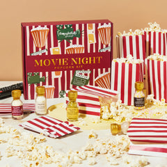 Thoughtfully Gourmet Movie Night Popcorn Set with mixed kernels for flavor variety