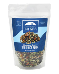 Thousand Lakes Minnesota Wild Rice Soup Mix Pack for a hearty, fat-free meal option.