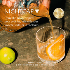Three Spirit Nightcap mocktail creation demonstrating versatile mixing for gatherings