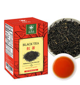 Tian Hu Shan black tea loose leaves in 8oz pack provide fresh flavor.