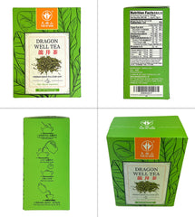 Tian Hu Shan Dragon Well tea leaves unfurling to release delicate fragrance.