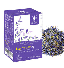 Tian Hu Shan dried lavender buds ready for culinary use and baking aroma