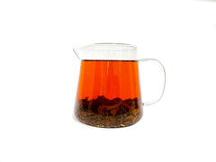 Steeped Tian Hu Shan tea cup reveals rich, balanced aroma.