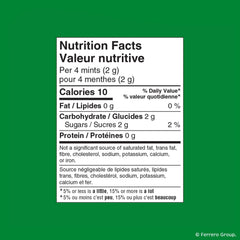 Tic Tac Fresh Mint mint-core shot highlighting cool center for after meals