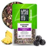 Tiesta Tea Blackberry Bellini pack—premium loose leaf blend ready to brew