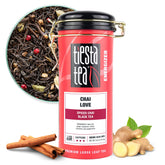 Tiesta Tea Chai Love hot cup with spiced flavor aroma for cozy evenings