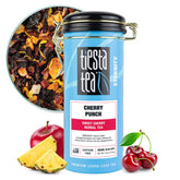 Tiesta Tea Cherry Punch loose leaf blend for a bright, fruit-forward cup.