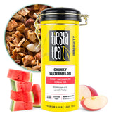 Tiesta Tea Chunky Watermelon loose leaf aroma ideal for hot or iced refreshment.