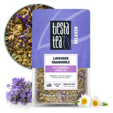 Tiesta Tea Lavender Chamomile loose-leaf tea for calm evenings.