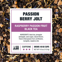 Cornflowers in Passion Berry Jolt add color and aroma.