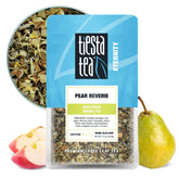 Tiesta Tea Pear Reverie loose-leaf tea with fruity aroma for a gentle afternoon pick-me-up.