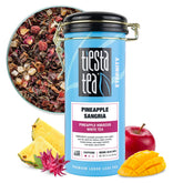 Tiesta Tea Pineapple Sangria tin-front for gifts and daily refreshment.