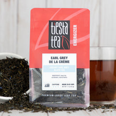 Tiesta Tea reusable tea pouch keeps loose leaf fresh for 20-25 cups.