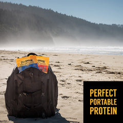 Tillamook Country Smoker teriyaki jerky pack ready for on-the-go snacking.