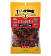 Tillamook Country Smoker Old Fashioned beef jerky 10 oz pack, hardwood smoked.