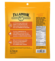 Tillamook Teriyaki beef jerky glaze detail, rich aroma for snack lovers.