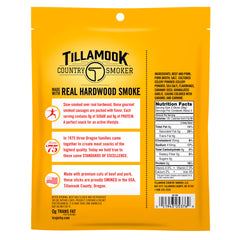 Tillamook zero sugar original sausage closeup reveals texture and protein
