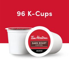Keurig-compatible Tim Hortons pod ready for quick morning coffee.