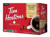 Tim Hortons Original Blend pods ready for quick Keurig brewing