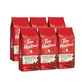 Tim Hortons Whole Bean Original pack 12 oz ready for fresh home grinding