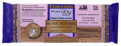 Tinkyada brown rice pasta spaghetti pack, gluten-free and ready for versatile family meals.