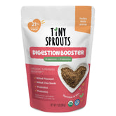 Tiny Sprouts chia and flax seeds in a bowl, a high-fiber addition.