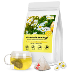 Tiucm Chamomile Tea Bags pack on a clean surface, ideal for everyday relaxation.