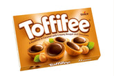 Toffifee whole hazelnut center with caramel dome, 125g, ideal for sharing treats.