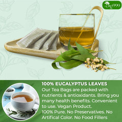 TOG999 freshly-picked eucalyptus leaves showcase vibrant color and aromatic promise