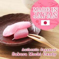 TOMOSAN Sakura Mochi individually wrapped for freshness and sharing