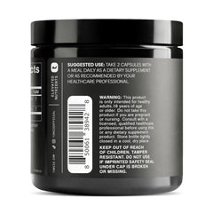 Toniiq Fenugreek Capsules third-party testing seal on container.