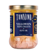 Tonnino yellowfin tuna in olive oil pack, ready for quick meals.