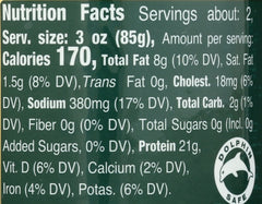 Tonnino tuna can close-up showcases oregano infusion in olive oil for rich flavor.
