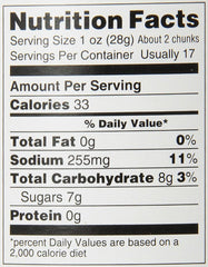 Close-up of Tony Packo's label, highlighting kosher certification and long heritage.