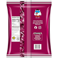 Tootsie Pops chocolatey center inside raspberry candy for a delightful bite