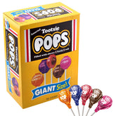Tootsie Pops giant-size assorted flavors are a crowd-pleasing party treat.
